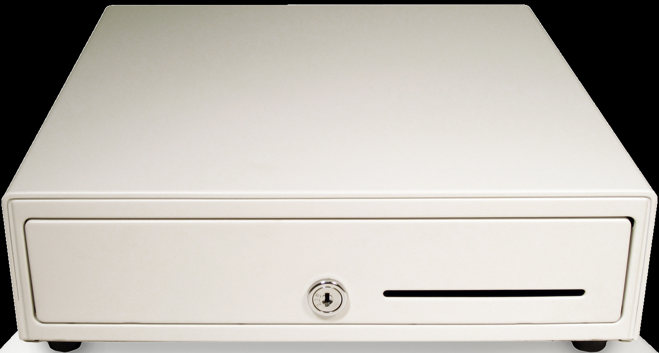APG 13 Vasario Cash Drawer; white (APG1313WW)