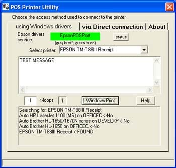 How to Troubleshoot with printer Utility