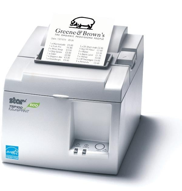 Star Micronics TSP143IIIW WT Thermal White Auto cutter WLAN Printer