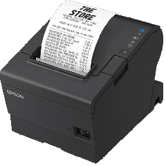 Epson TM-T88VII Parallel Printer, black (TM887PNG)
