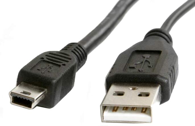 USB Printer Cable, Mini USB (USBMA)