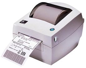 Zebra LP2844 thermal label printer
