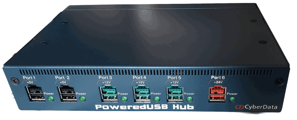 Cyberdata 6-Port Powered USB Hub (PPHUB6)