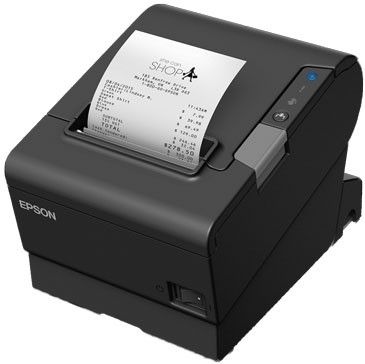 Epson TM-T88VI Serial Printer; no P/S; black (TM886SG)